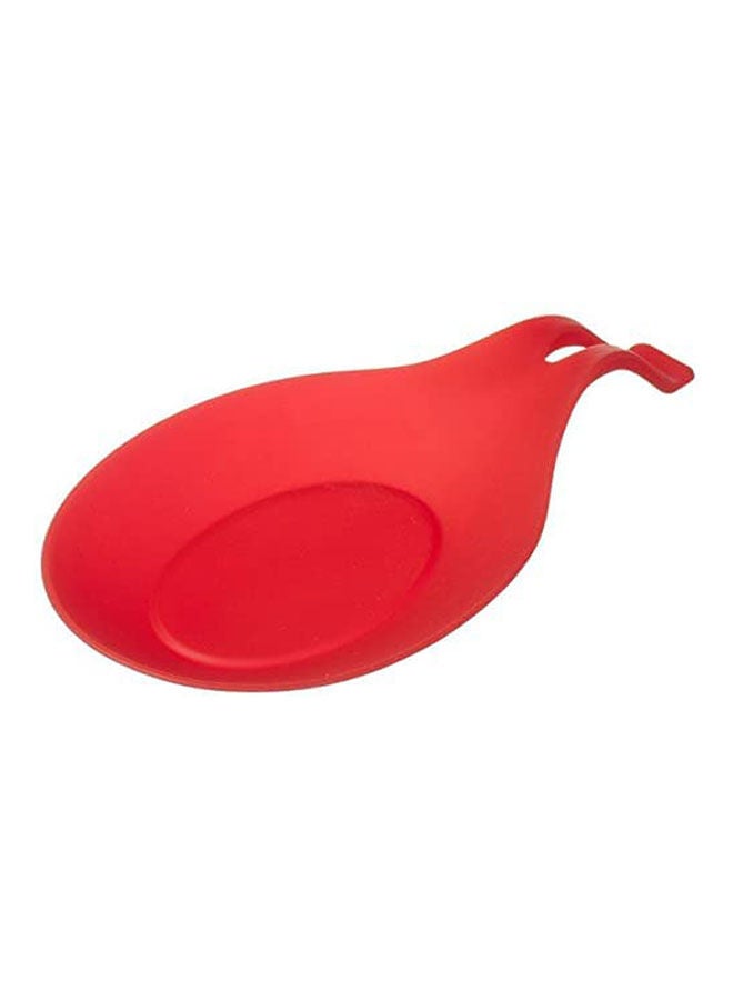 Heat-Resistant Spoon Mat Red 