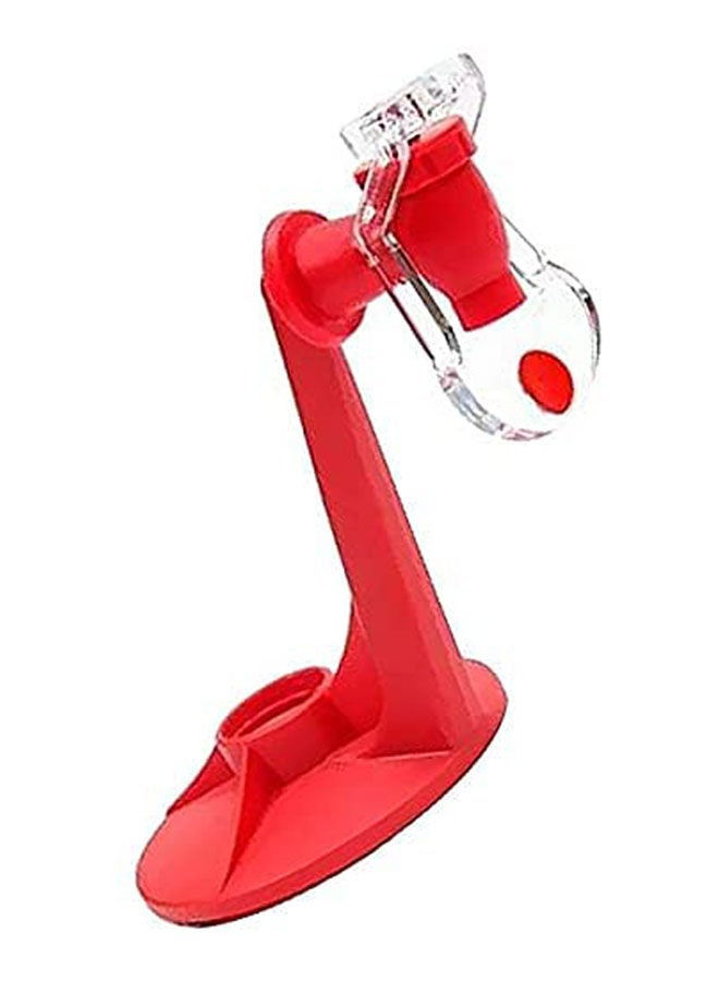 Coke Bottle Inverted Switch Water Dispenser Hand Pressure Pump Drinking Device Red