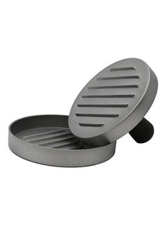 Generic Coating Round Shape Hamburger Press Silver  - Image 1