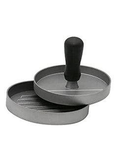 Generic Coating Round Shape Hamburger Press Silver 
