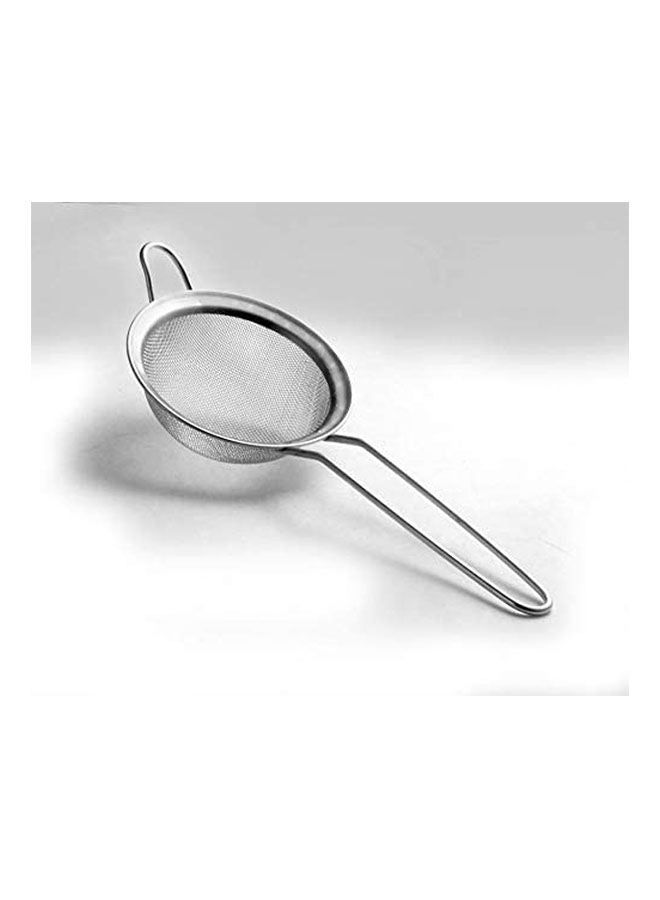 Stainless Steel Tea Strainer Silver 