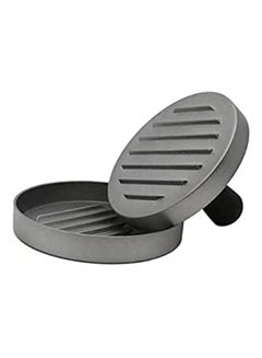 Generic Coating Round Shape Hamburger Press Silver 12cm 