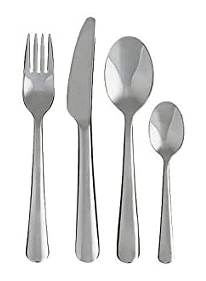 24-Piece Cutlery Set, Stainless Steel I760 Silver