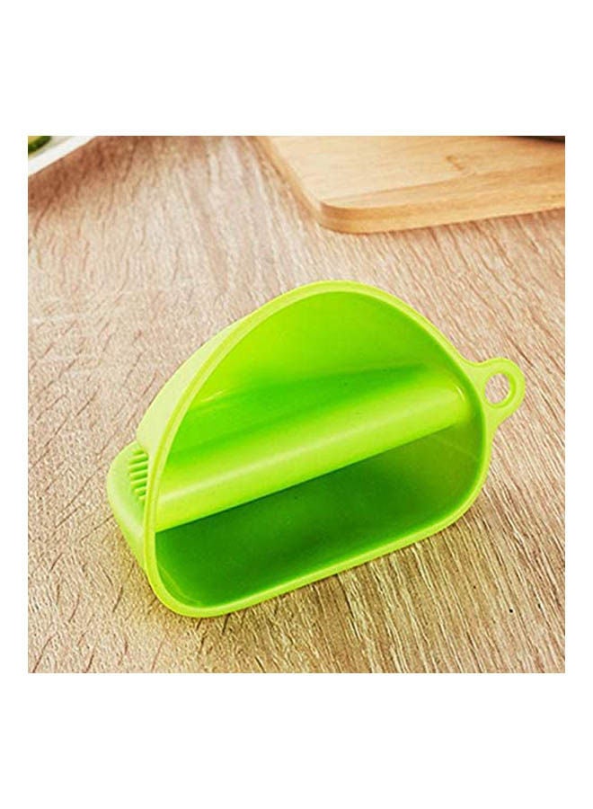 Baking Bbq Cook Tools Kitchen Non-Slip Heat Resistant Oven Mitts Silicone Glove Grip Oven Pot Holder Green  - Image 2