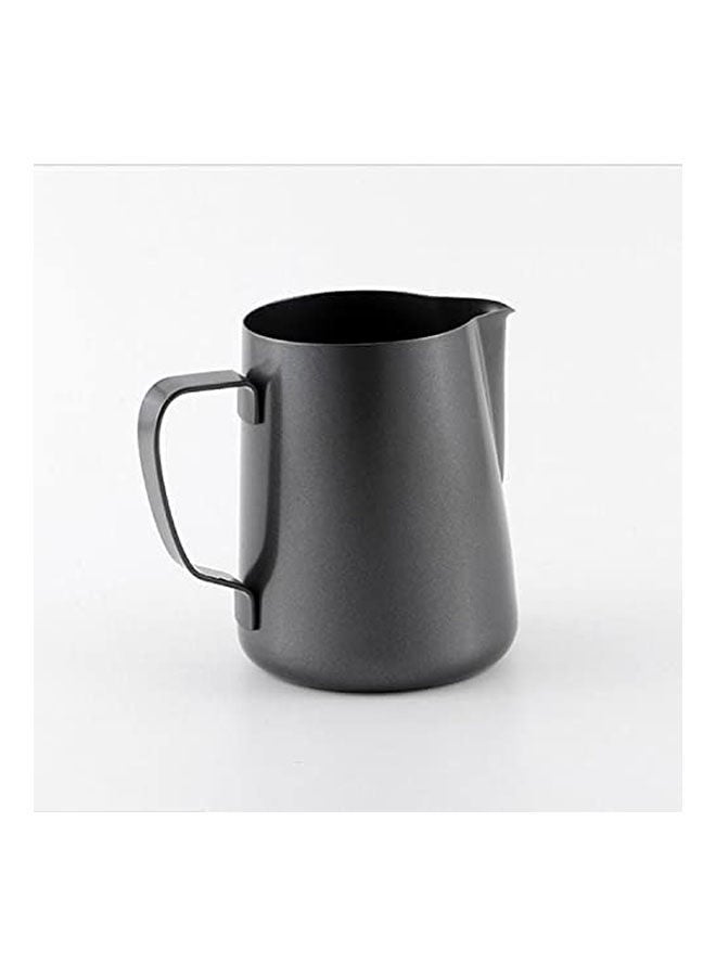 Milk Steaming Jug Black 350ml