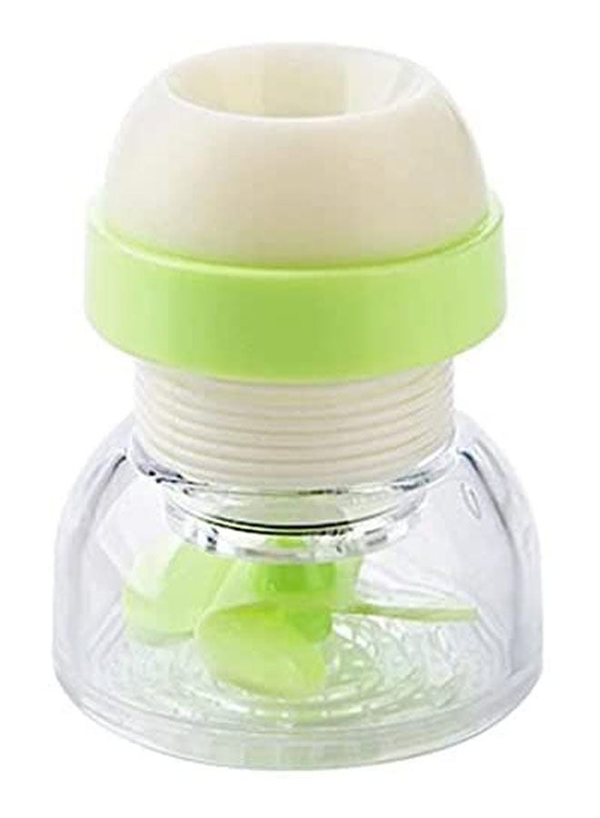 ماركة غير محددة 360 Rotate Tap Water Faucet Bubble Nozzle Filter Sprinkler For Kitchen 2.5Cm Green 