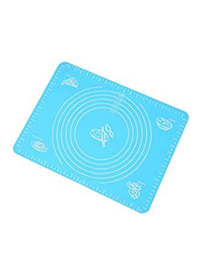 Silicone Baking Mat Thickening Pad Baking Bakeware Liners Blue 