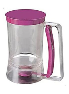 Batter Dispenser For Pancakes Cupcakes Waffles-Plastic Pink