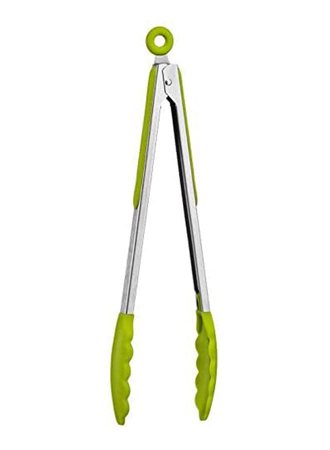 Bbq Lock Design Barbecue Clip Clamp Food Tongs Green