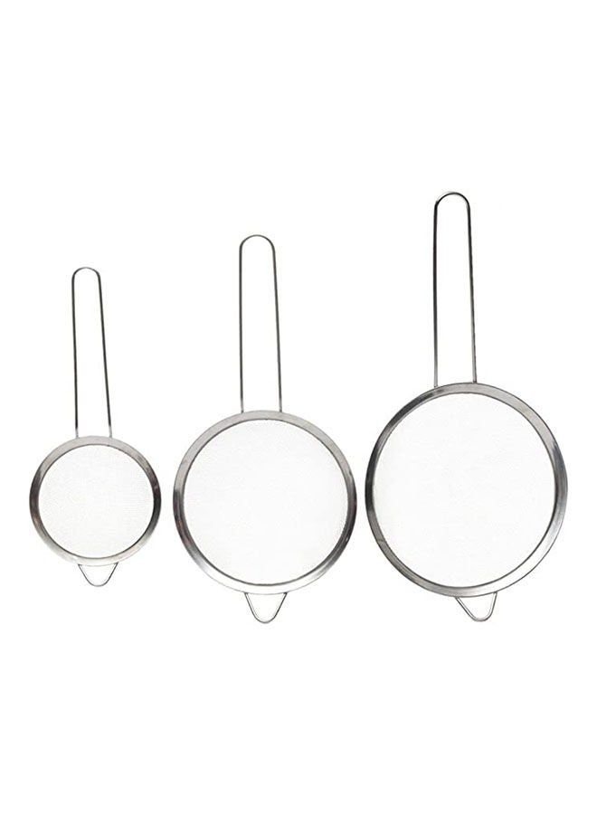 Generic - Big Juice Colander Set Silver - Image 1