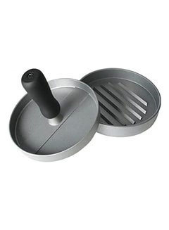 Generic Coating Round Shape Hamburger Press Silver 12cm 