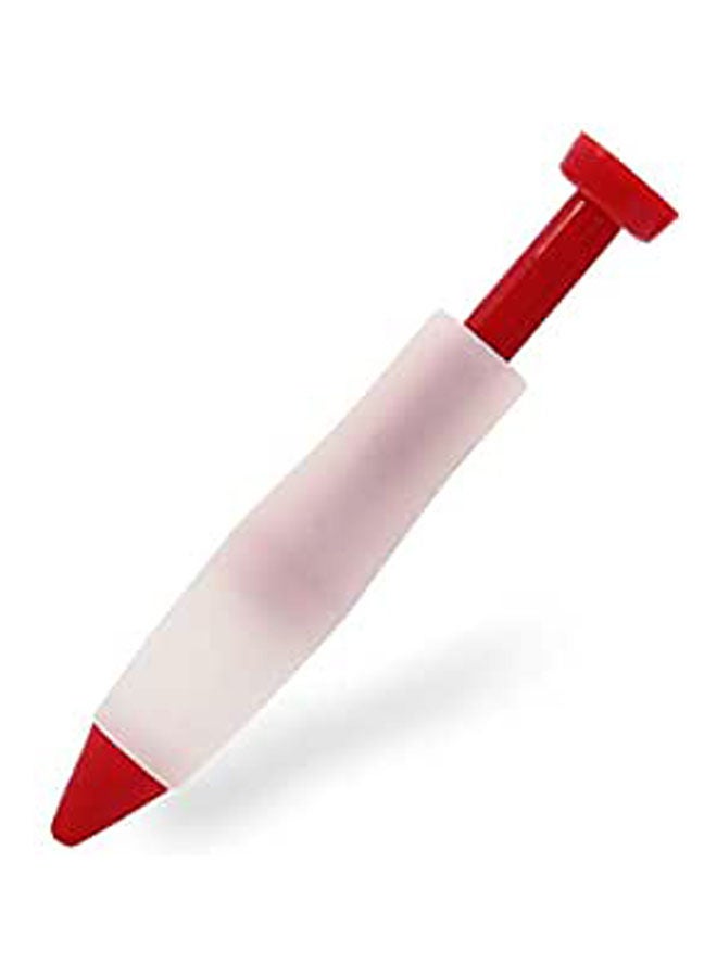 Cake Diy Pastry Cream Chocolate Decorating Syringe Silicone Plate Paint Pen Red