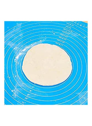 Large Silicone Mat With Measurements,For Baking,Sugar Craft,Fondant,Pastry,Icing Cake Blue - v1651929456/N53280419A_1