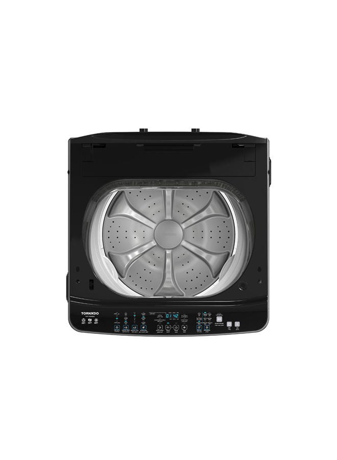 TORNADO - Washing Machine Top Automatic DDM Inverter  Pump 15 kg TWT-TLD15RDS Dark Silver - Image 1