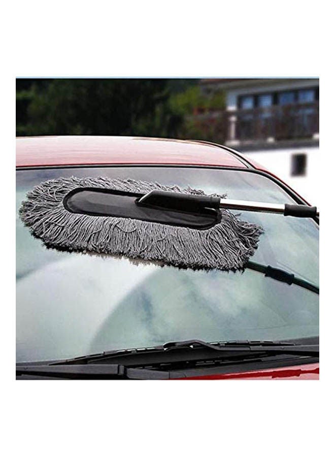 Cotton Removable Wax Brush Retractable Car Cleaning Brush Dust Mop - Image 2