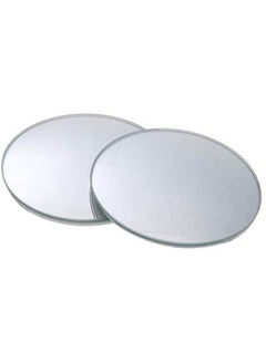 ماركة غير محددة 2 Pack Hd Glass Frameless Convex Wide Angle Rear View Mirror  - Image 1