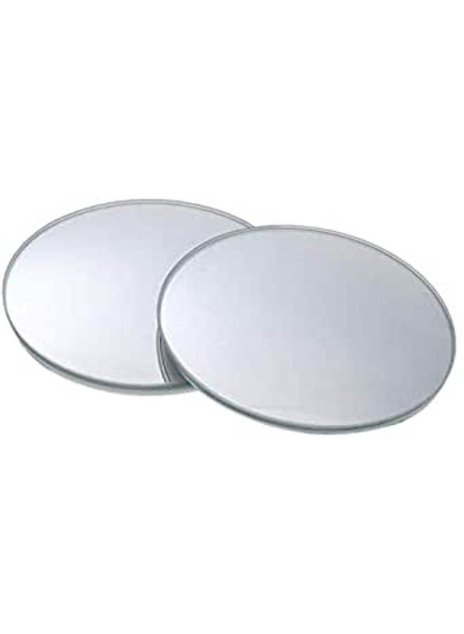 ماركة غير محددة 2 Pack Hd Glass Frameless Convex Wide Angle Rear View Mirror  - Image 1