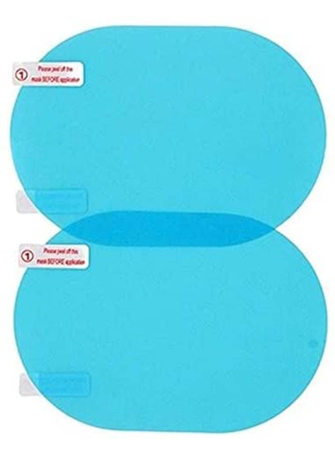 ماركة غير محددة 2Pcs Sticker Film Window Mirror Car Anti Fog And Rain 