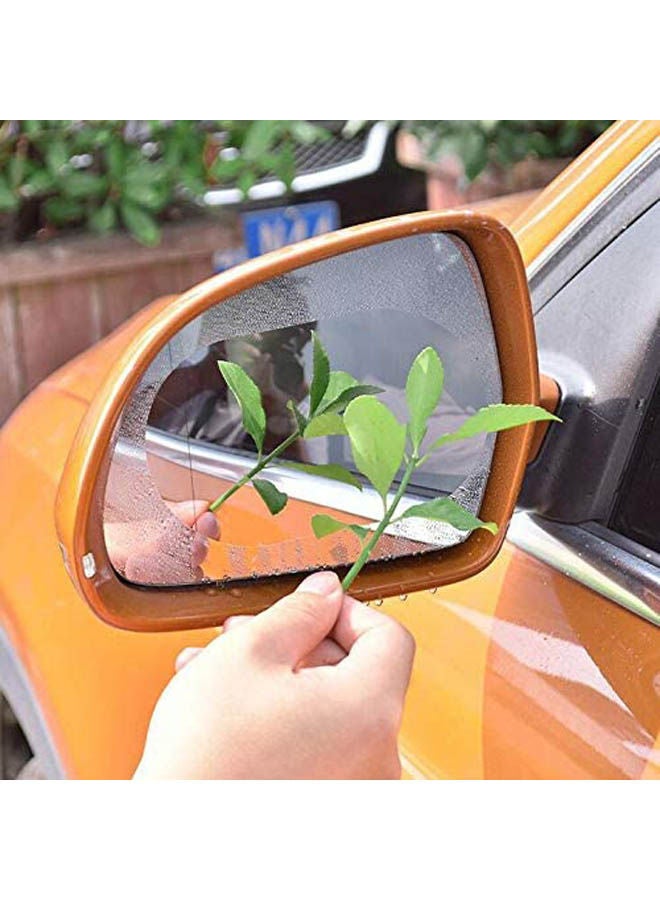 2Pcs Hd Car Anti Water Mist Film Car Rearview Mirror Protective Film Anti-Fog Nano Film - Image 2