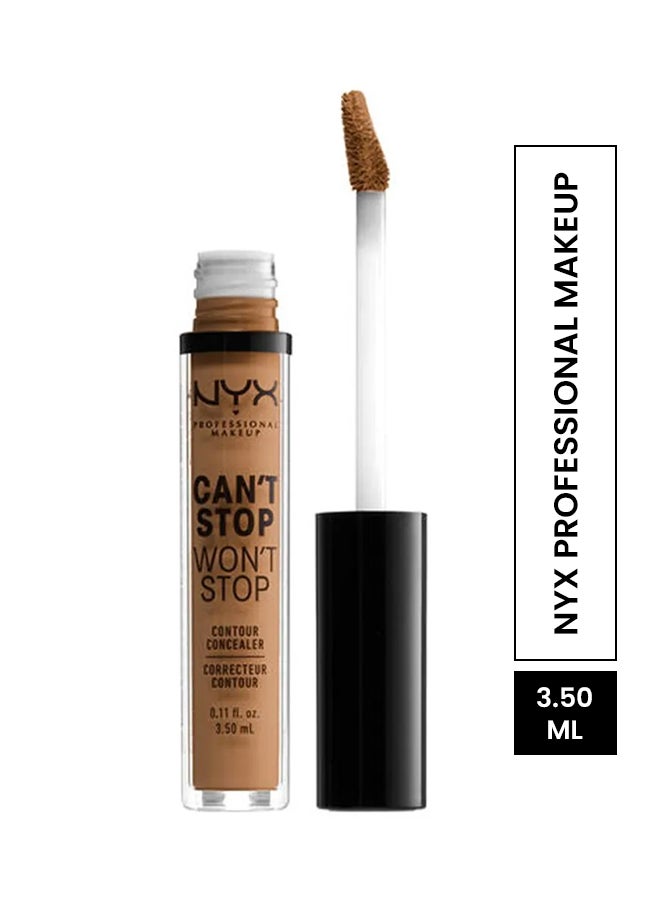 NYX PROFESSIONAL MAKEUP Can't Stop Won't Stop Contour Concealer Warm Honey - Image 1
