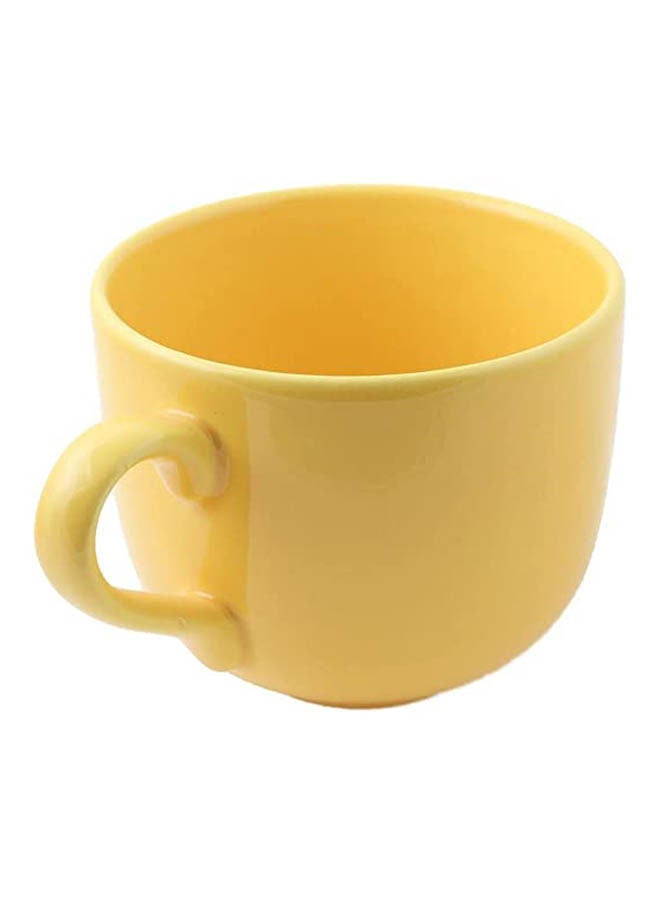 Jumbo Soup Mug Yellow