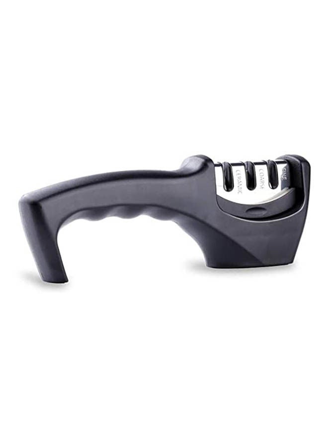 Kitchen Knife Sharpener - -Stage Knife Sharpening Tool Black