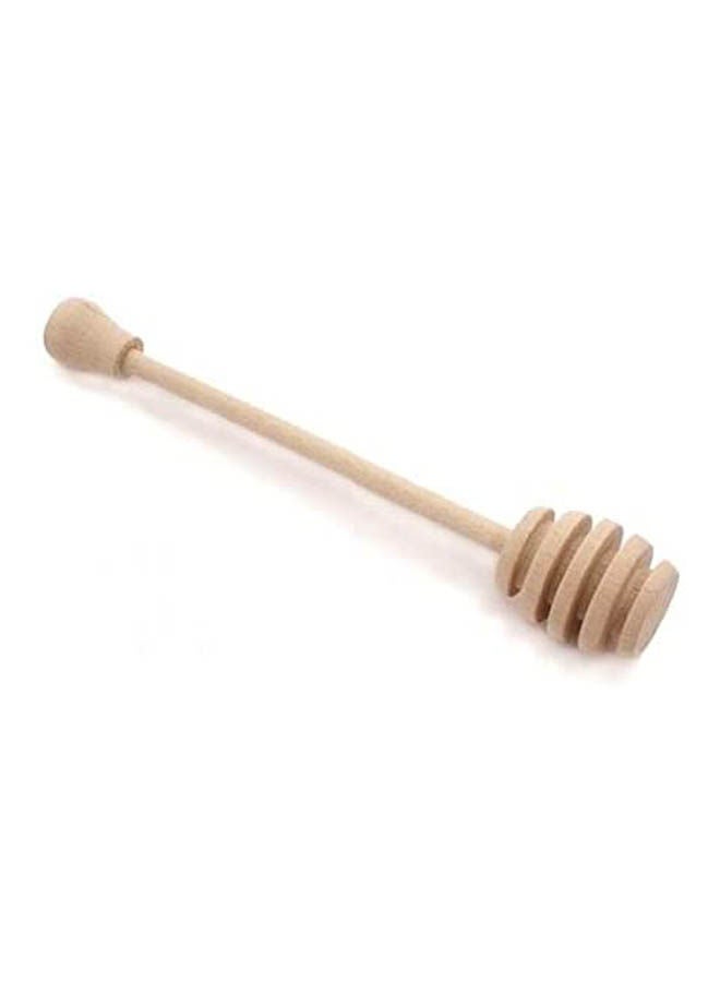 Honey Spoon Wooden Beige 13cm 