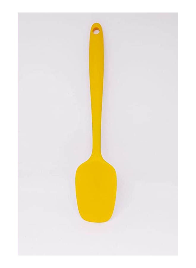Kitchen Silicone Spoon Yellow 