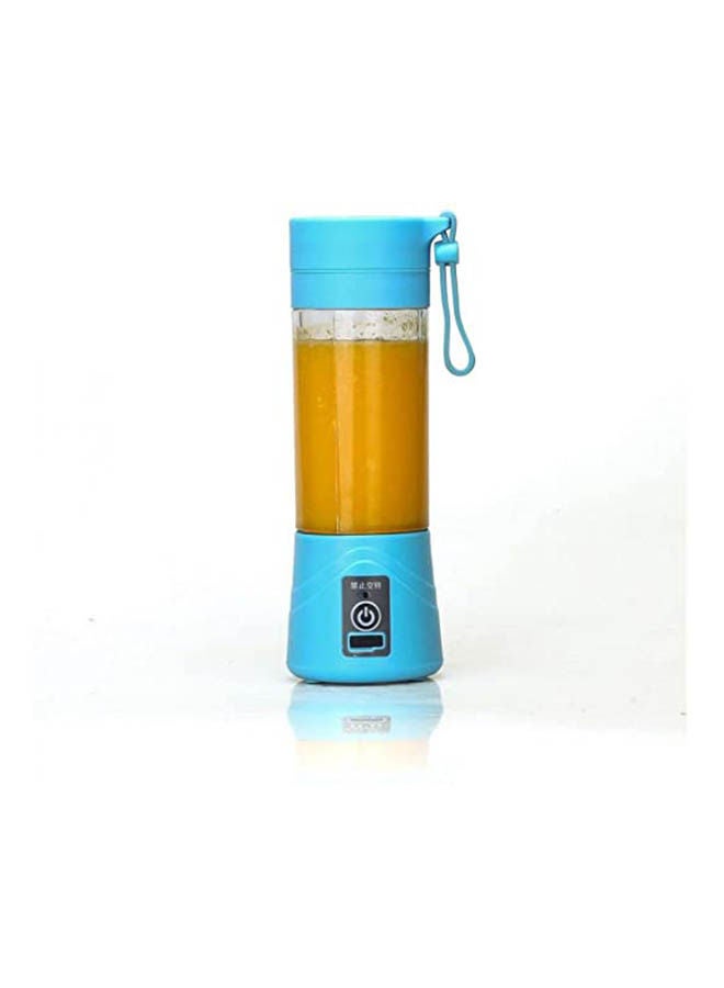 Electric Fruit Juicer Handheld Smoothie Maker Blender Juice Cup 1015YFF8G4M Blue