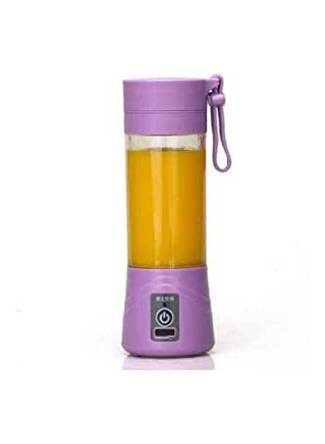 Electr Fruit Juicer Handheld Smoothie Maker Blender Juice Cup Purple 
