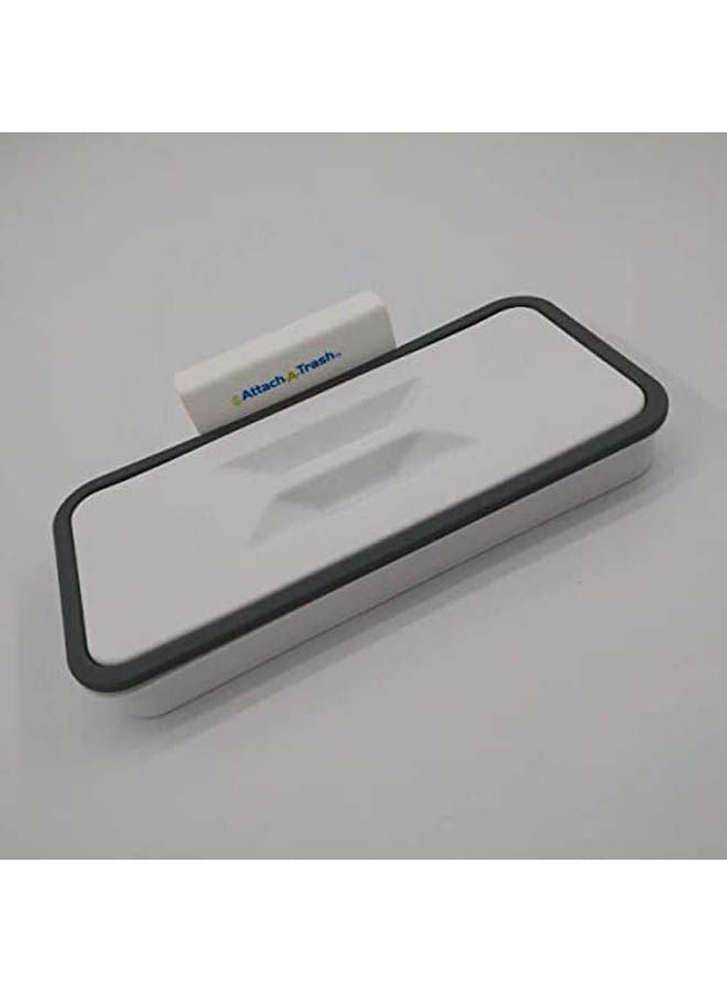 Cupboard Door Back Trash Rack Storage White - Image 1