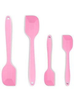Baking Tools Scraper Cream Spatula 4Pcs Set Pink