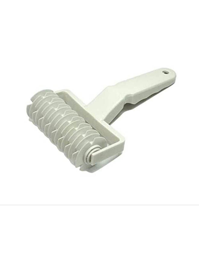 Dough Bread Cookies Roller Cutter Kitchen Craft Tool White