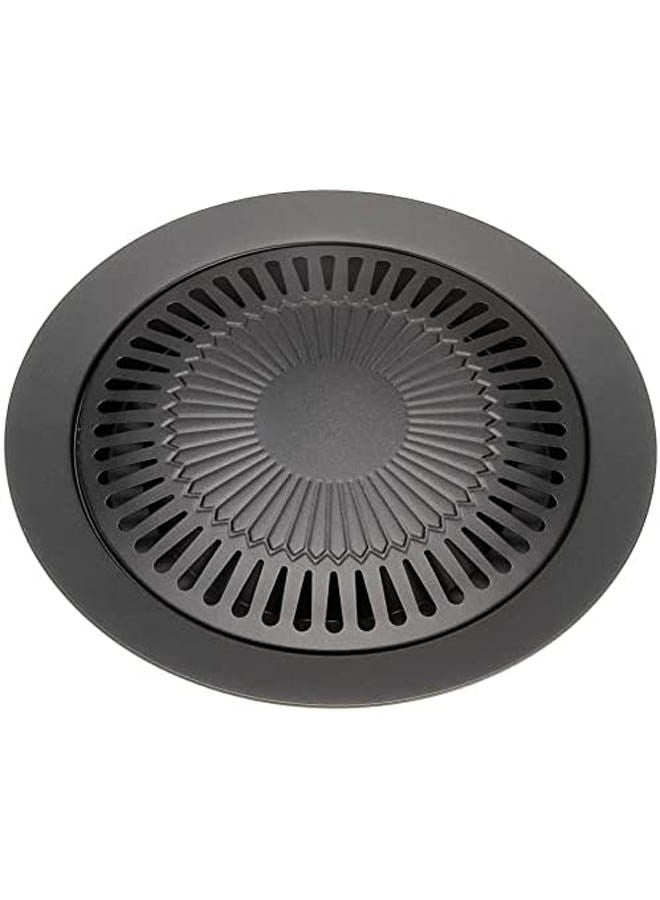 ماركة غير محددة Grill Barbecue Stovetop Indoor Non Stick Smokeless Black  - Image 2