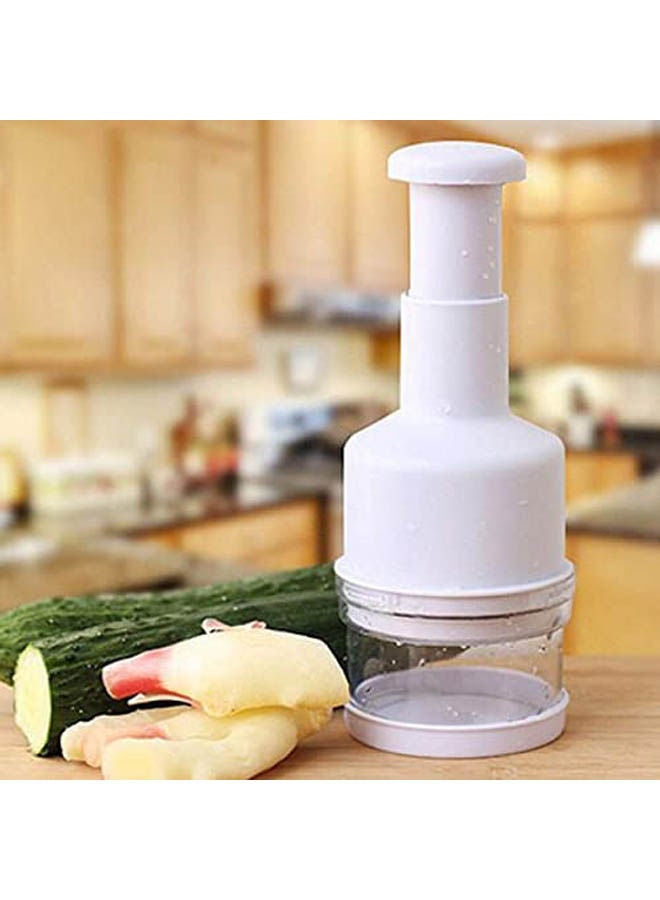 Handy Manual Vegetable Chopper White - Image 2