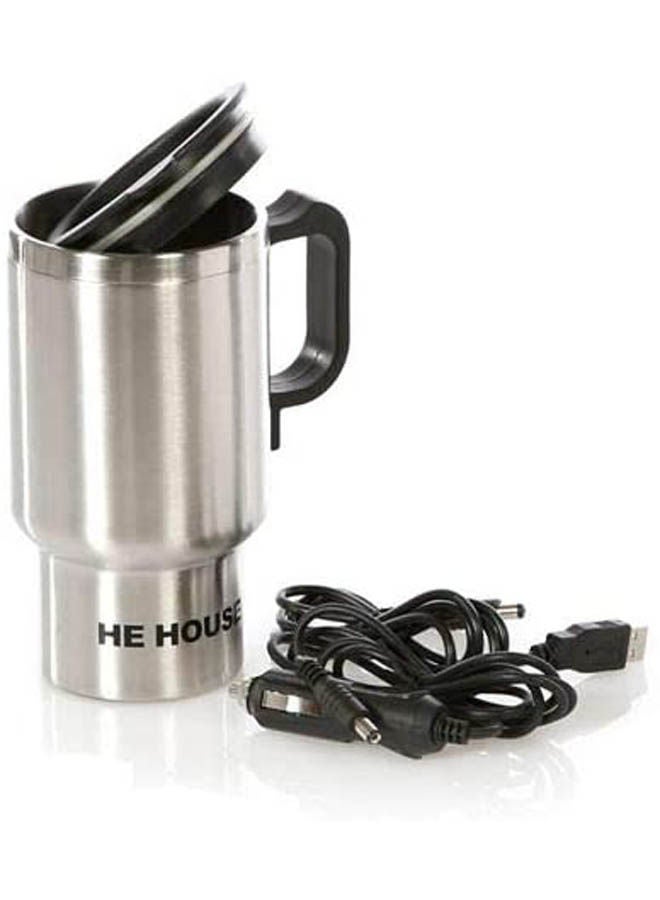 He House 3 In 1 Travel Mug Silver - Image 1
