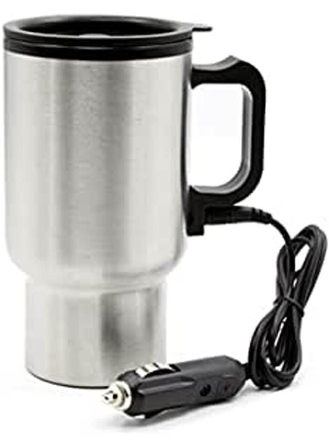 Travel Coffee Mug Silver - Image 2