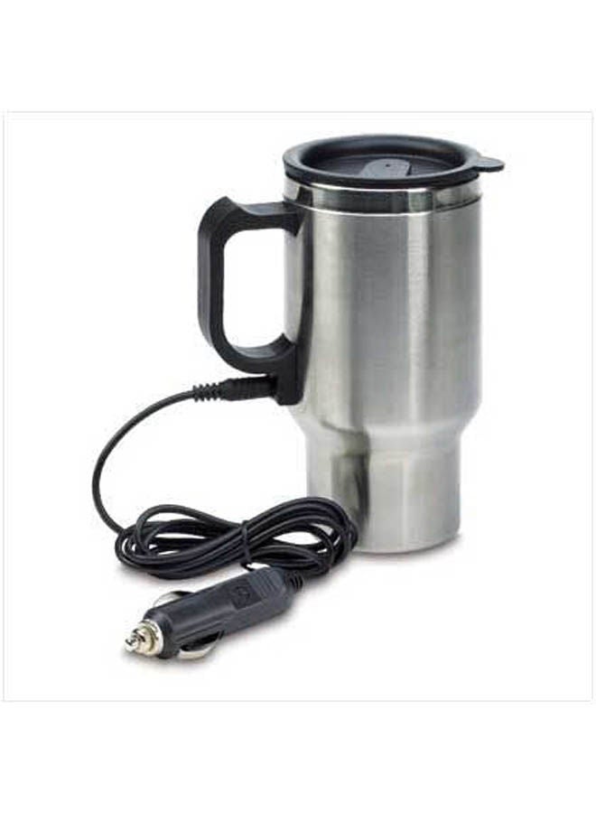 Heated Travel Mug Silver - Image 2