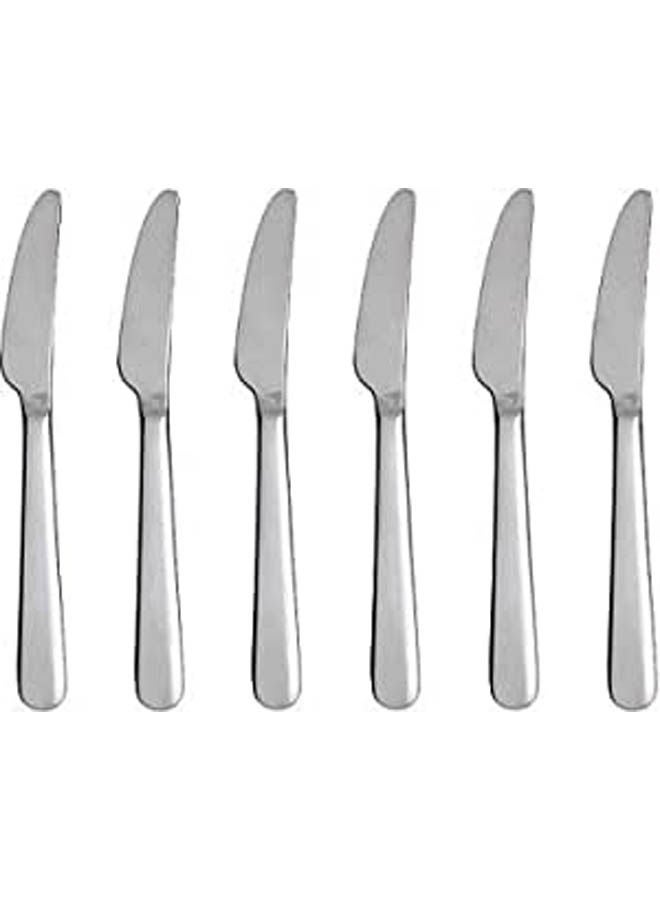 ماركة غير محددة Knife Set Set Of 6 Silver  - Image 1