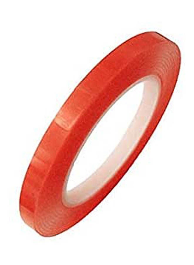 Double Sided Sticky Tape Red 5mm