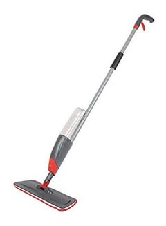 Generic Hand-Free Spray Horizontal Board Lazy Mop Folding -Sprinkler Grey  - Image 1