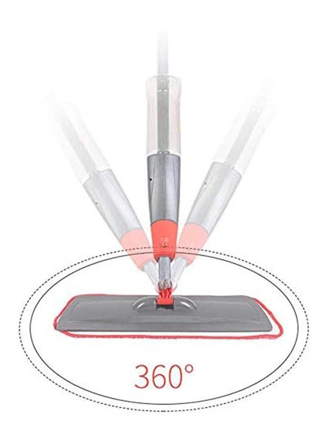Hand-Free Spray Horizontal Board Lazy Mop Folding -Sprinkler Grey - Image 2