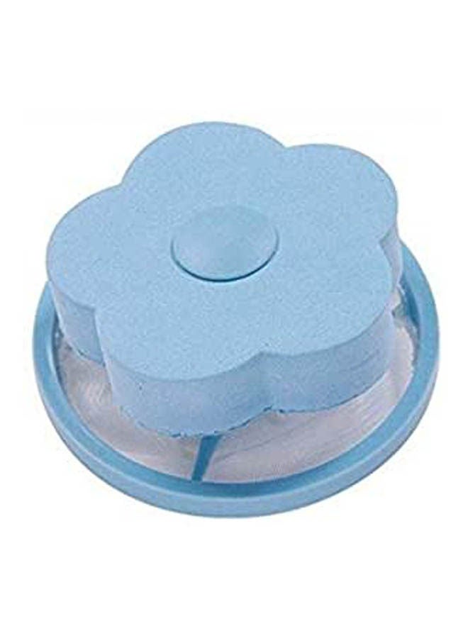 Lint Hair Catcher Mesh Pouch Washing Machine Laundry Filter Bag Blue  - Image 1