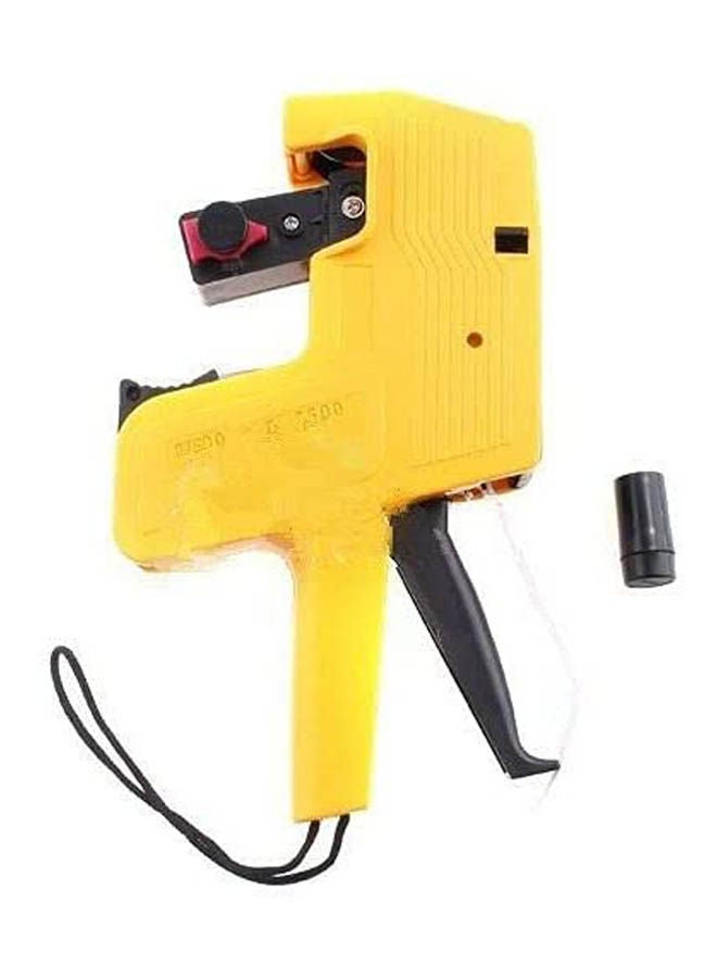 8 Characters Tag Pricing Labeller Gun For Supermarket Roll Of Label Multicolour