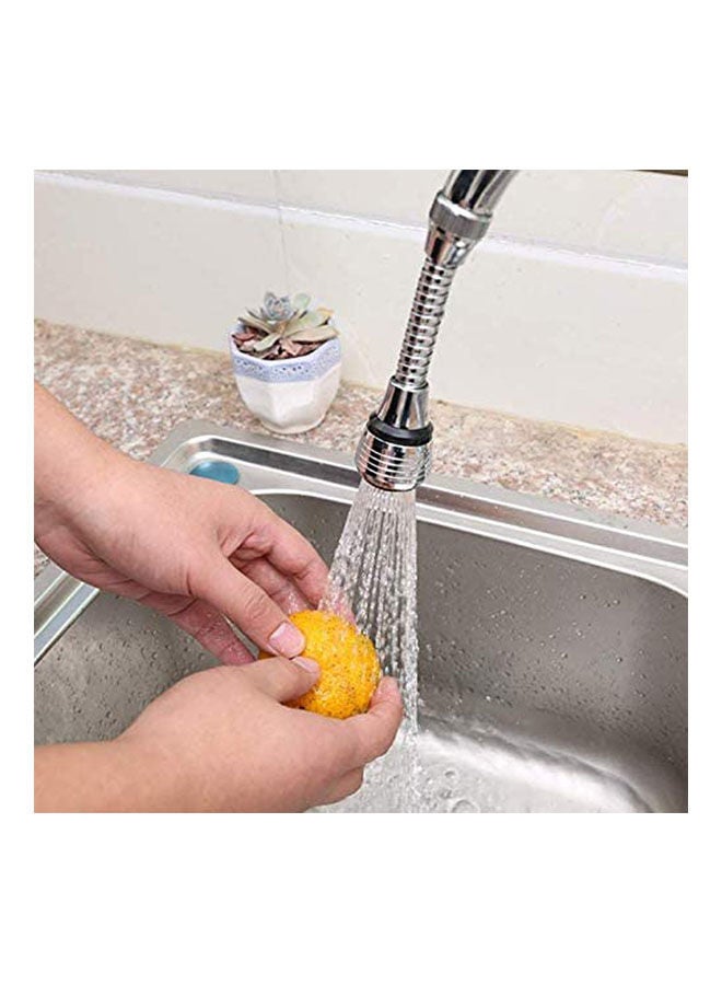 Soofam Water Faucet Spray Lengthened Silver - Image 2