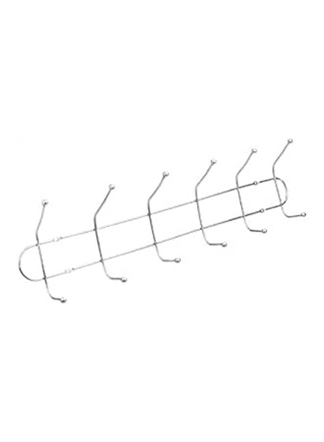 Stainless Steel Clothes Hanging Hook Silver