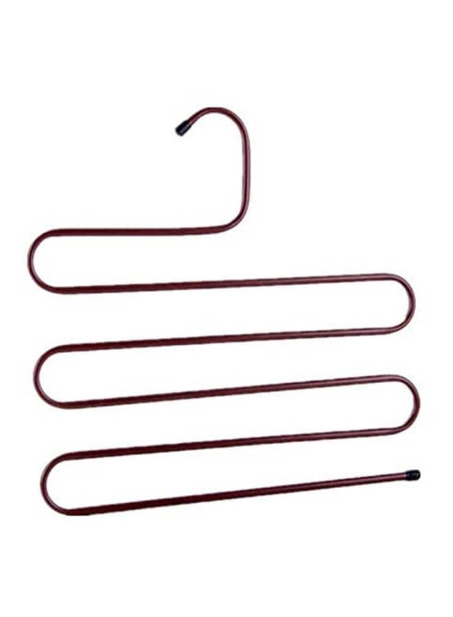 Stainless Steel Trousers Hanger Multifunction Pants Closet Black  - Image 1