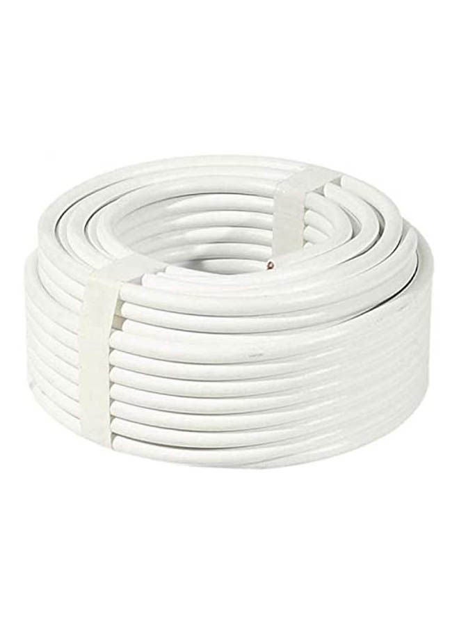 The Televise Shower Wire White