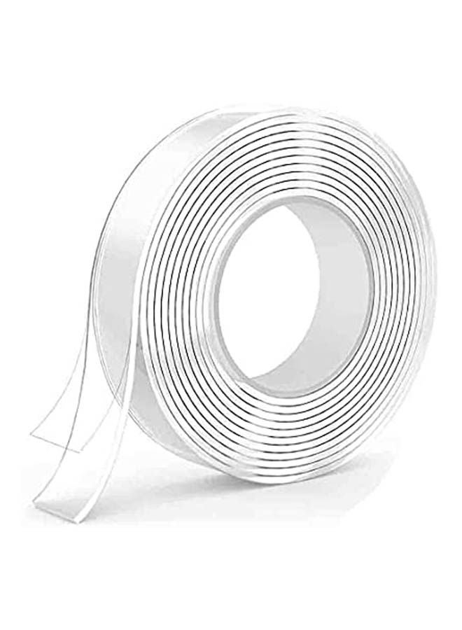 Tape Nano Adhesive Multipurpose Washable White 5mm