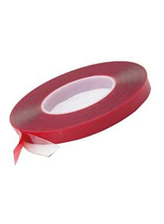 Transparent Double Sidedtape Red 8mm